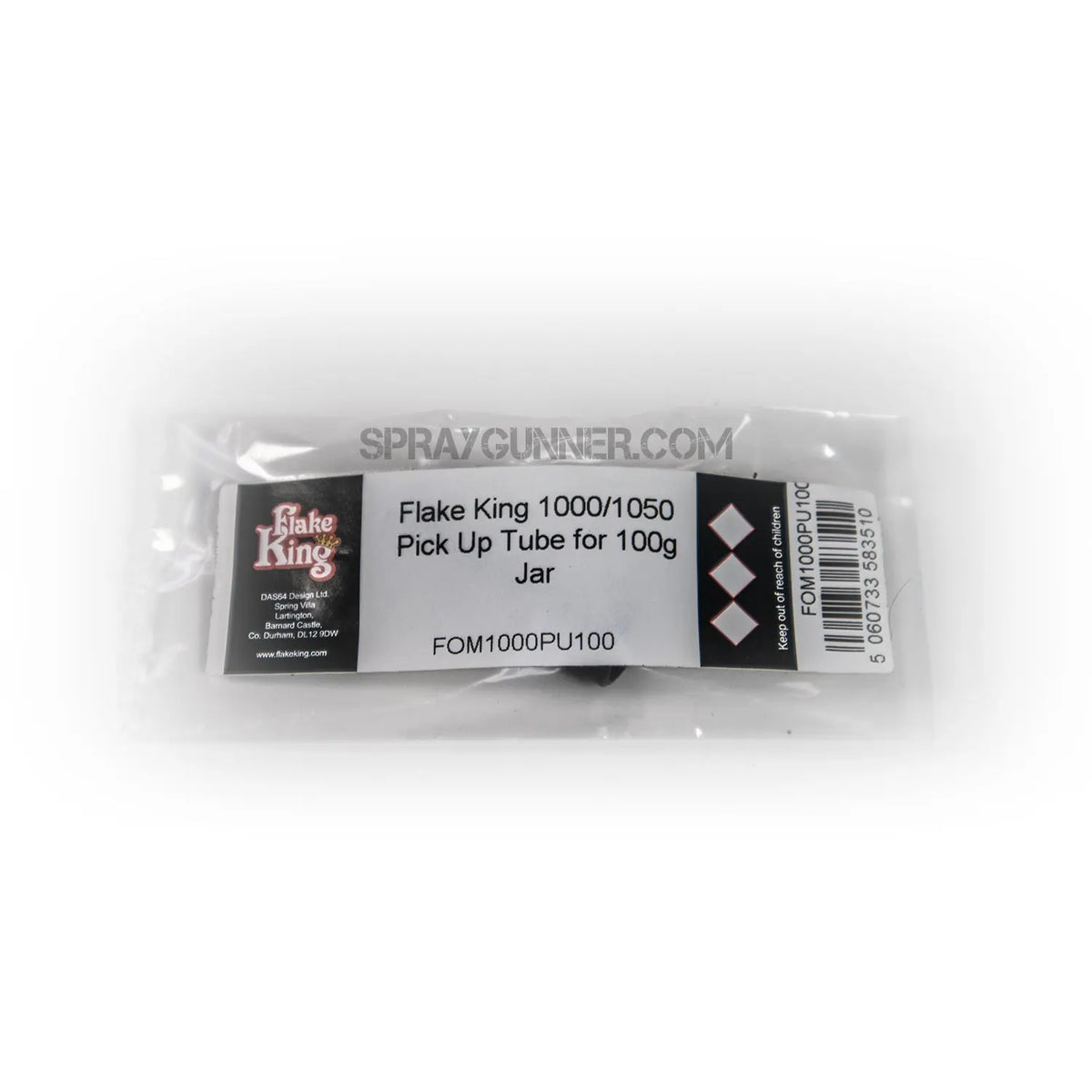 Flake King: 1000/1050 Pick Up Tube for 100g Jar