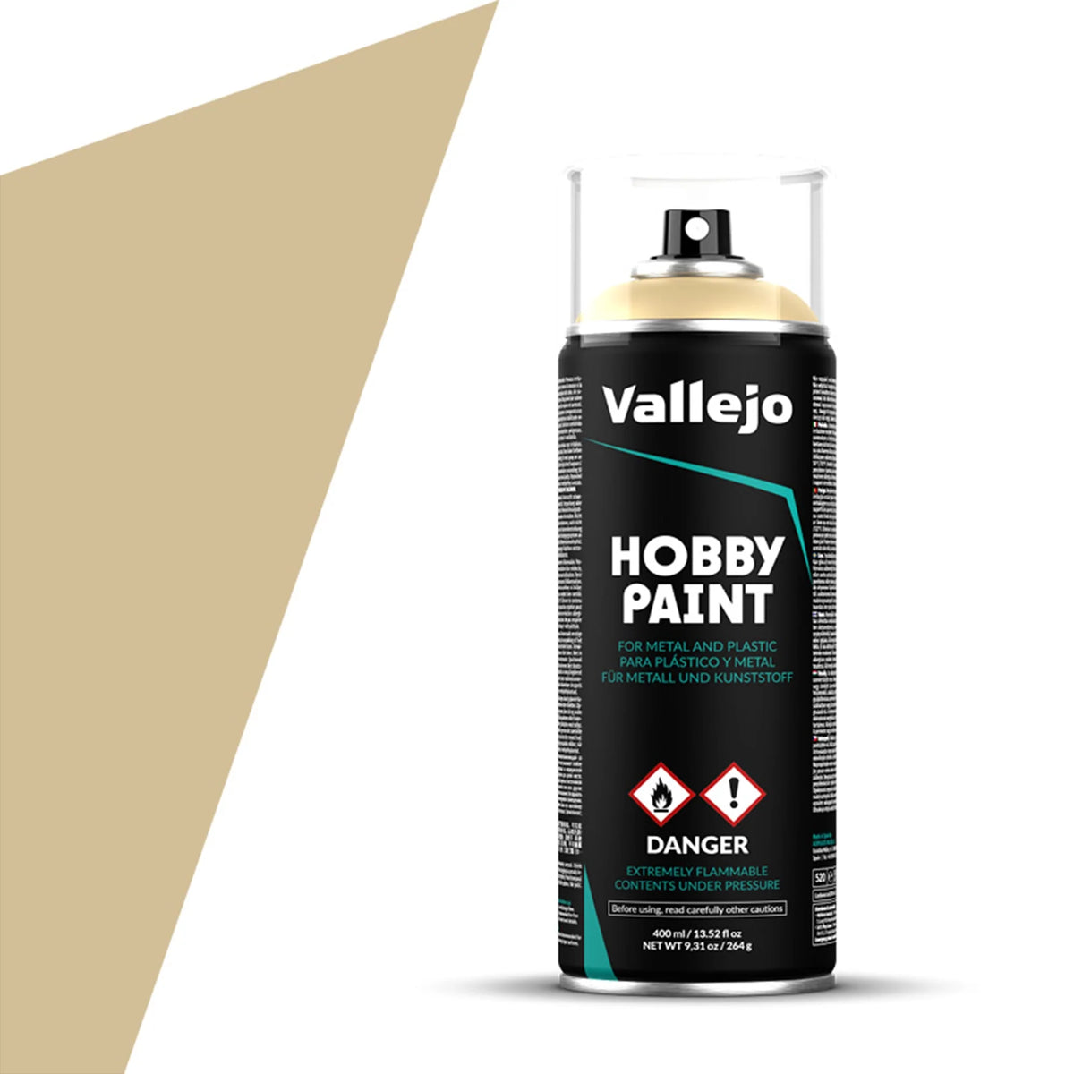 Vallejo Fantasy Color Primer: Bonewhite (400ml)