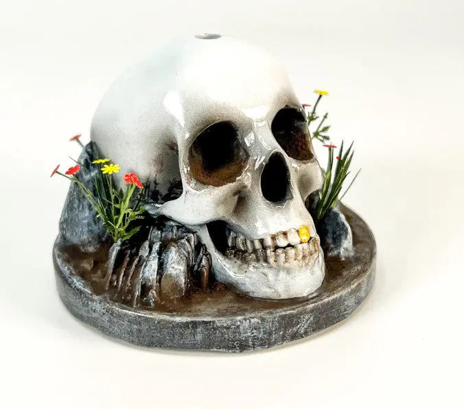 3D Printed Skull Airbrush Display Stand by NO-NAME Brand