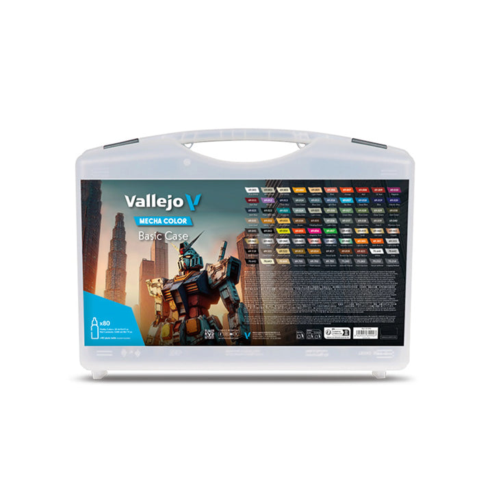 Vallejo Mecha Color: Basic Case (80 ct)