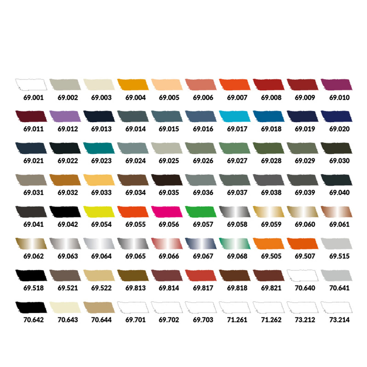 Vallejo Mecha Color: Basic Case (80 ct)