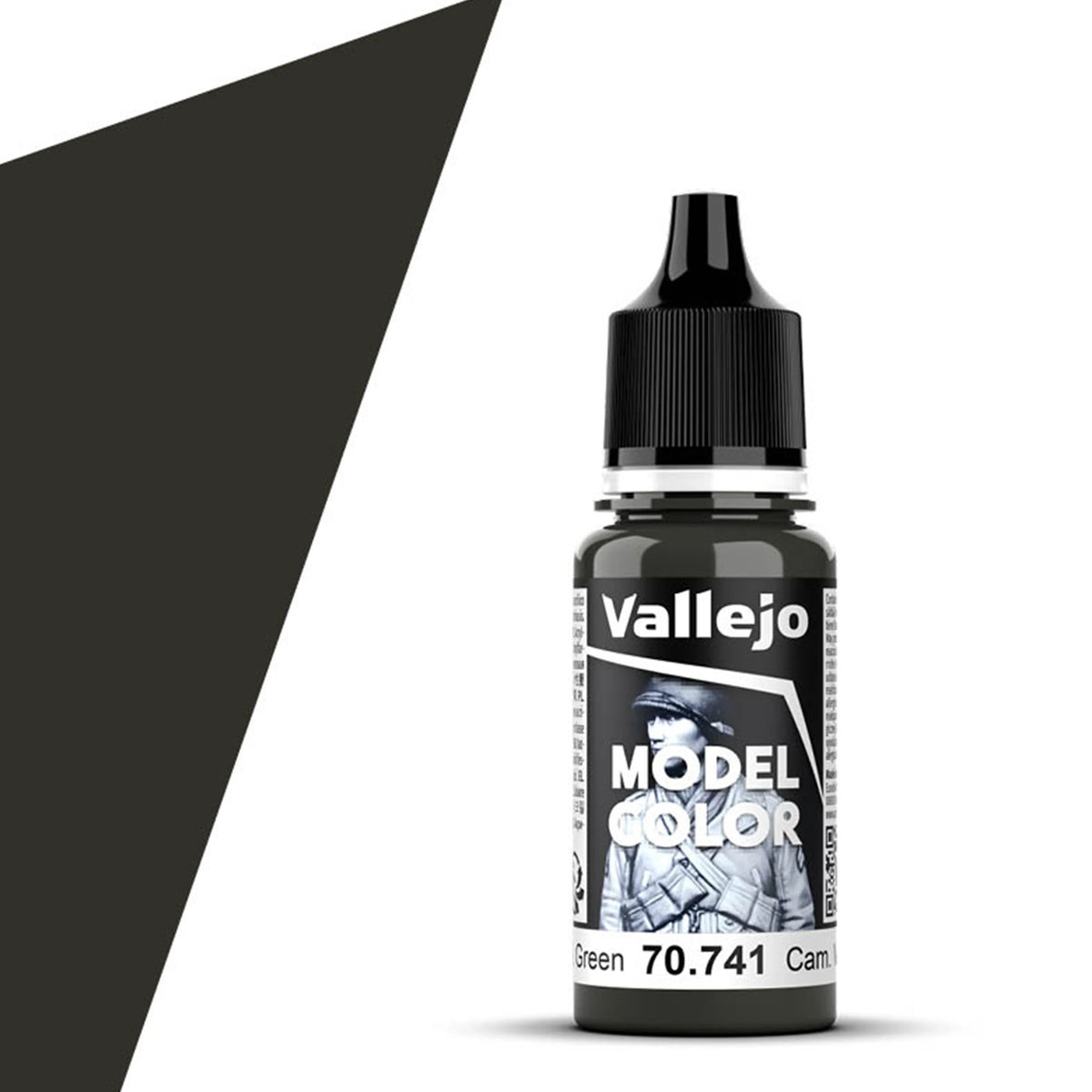 Vallejo Model Color: Camouflage Black Green (18ml)