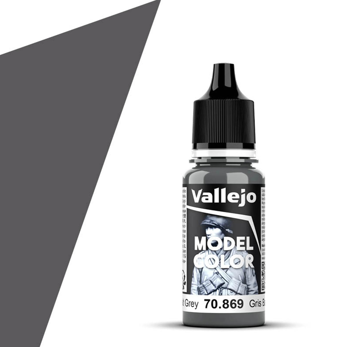 Vallejo Model Color: Basalt Grey (18ml)
