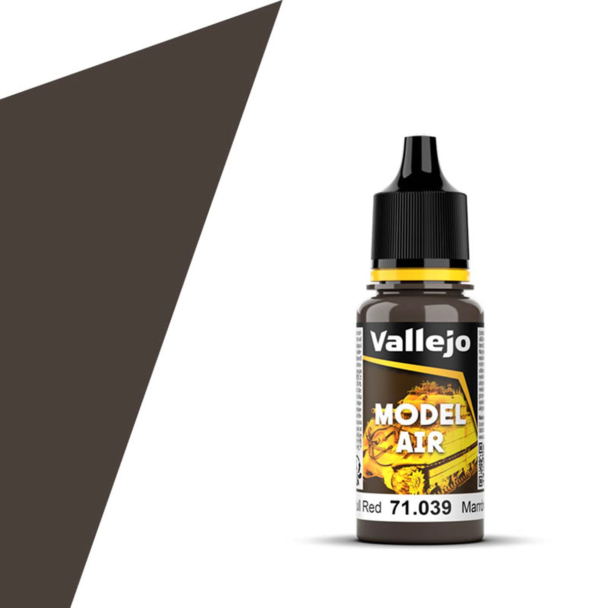 Vallejo Model Air: Hull Red (18ml)