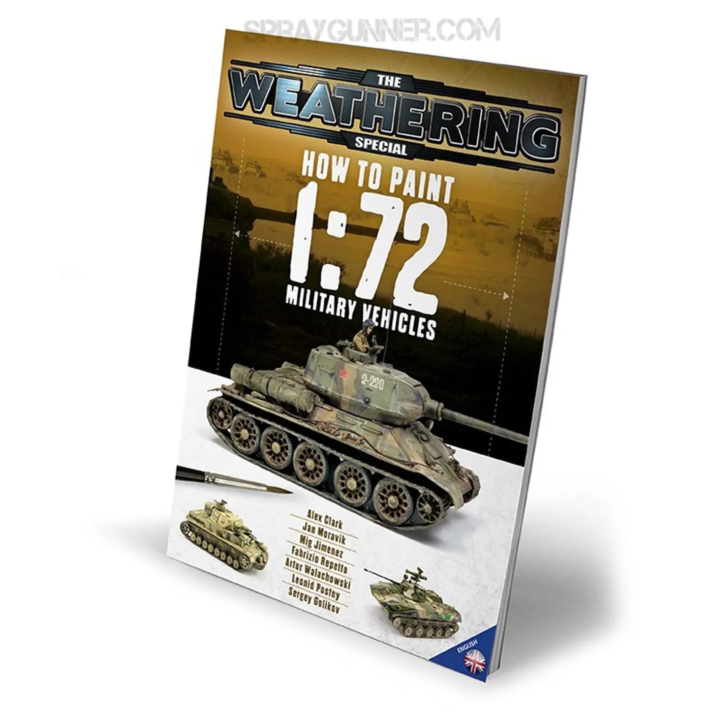 AMMO by MIG Publications THE WEATHERING SPECIAL - How to Paint 1/72 Military Vehicles (English)