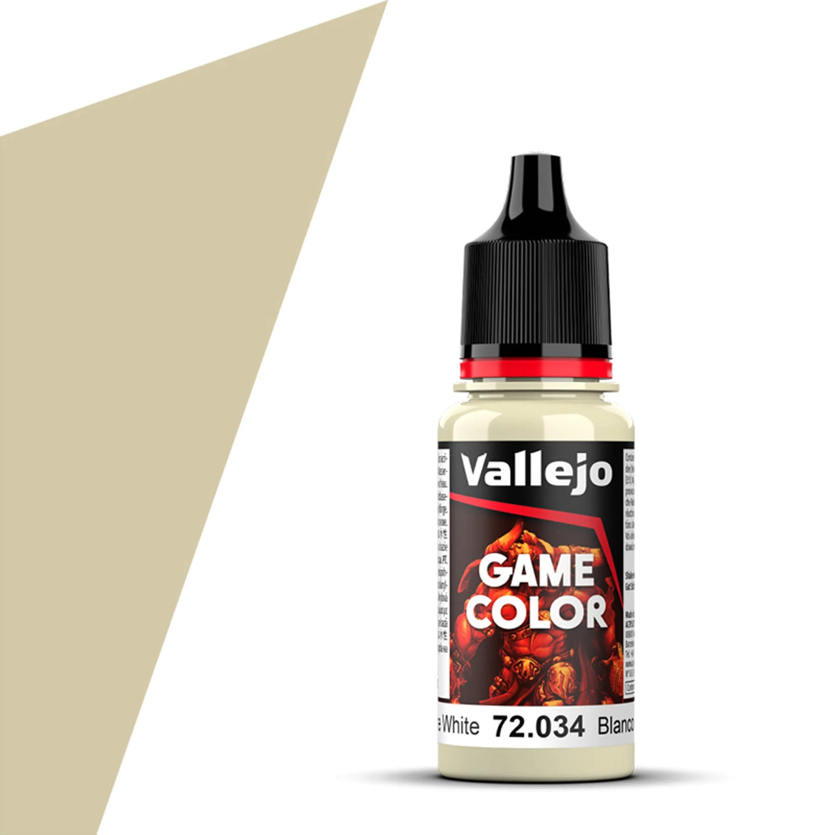 Vallejo Game Color: Bone White (18ml)