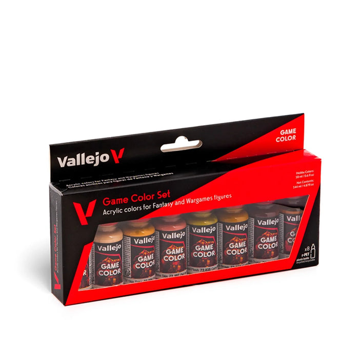 Vallejo Game Color Skin Tones Paint Set