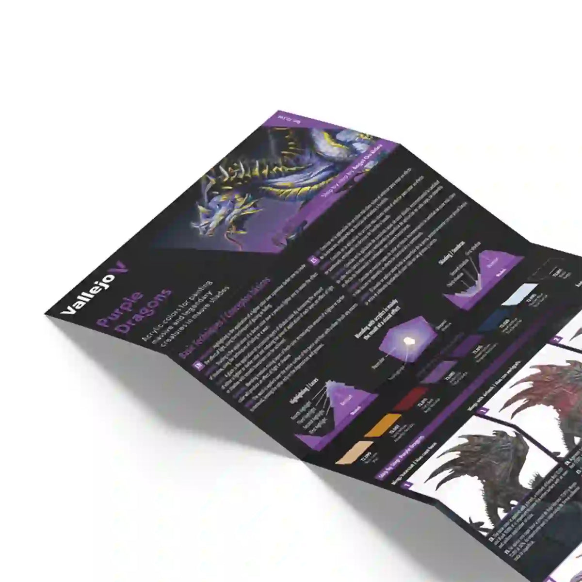 Vallejo Purple Dragons Paint Set