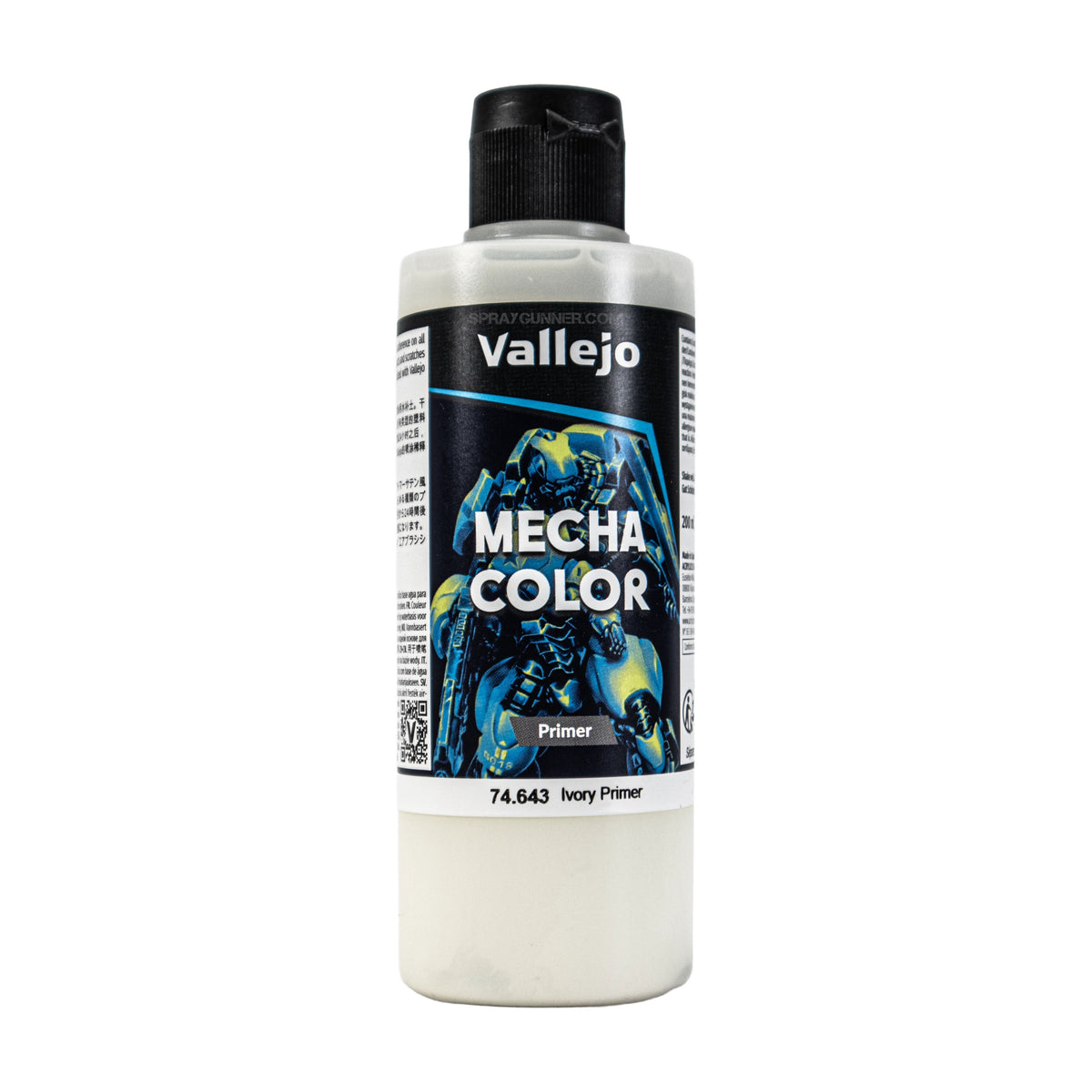 Vallejo Mecha Color: Mecha Primer Ivory (200ml)
