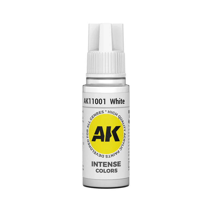AK Interactive Intense Colors - White (17ml)