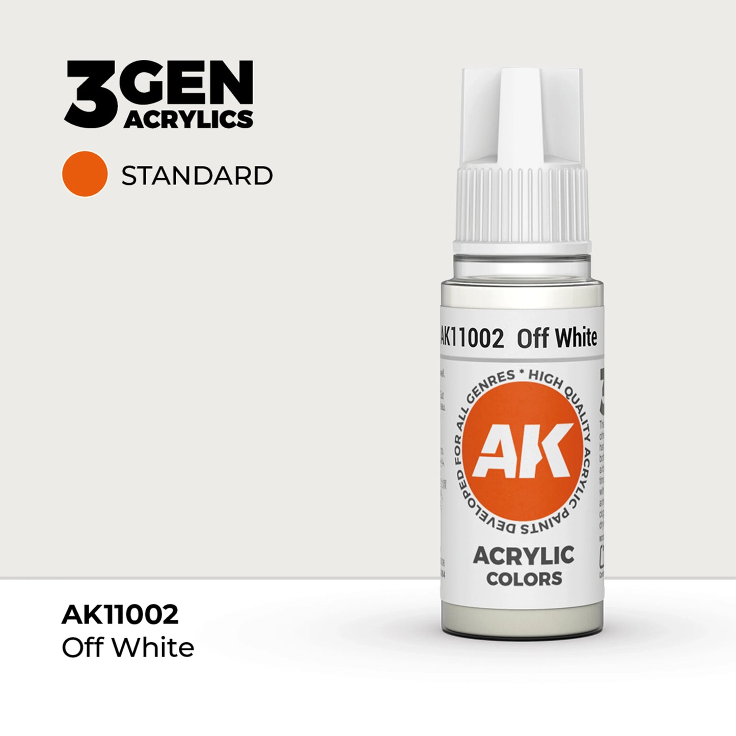 AK Interactive Standard Colors - Offwhite (17ml)