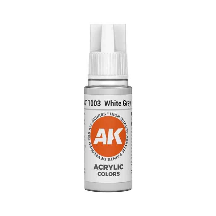 AK Interactive Standard Colors - White Grey (17ml)