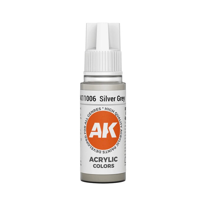 AK Interactive Standard Colors - Silver Grey (17ml)