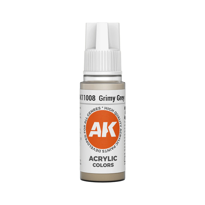 AK Interactive Standard Colors - Grimy Grey (17ml)