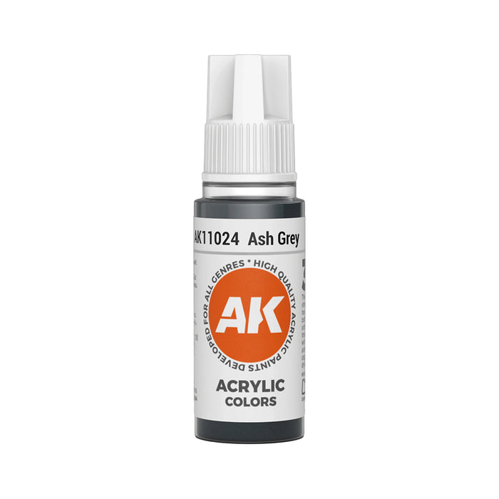 AK Interactive Standard Colors - Ash Grey (17ml)
