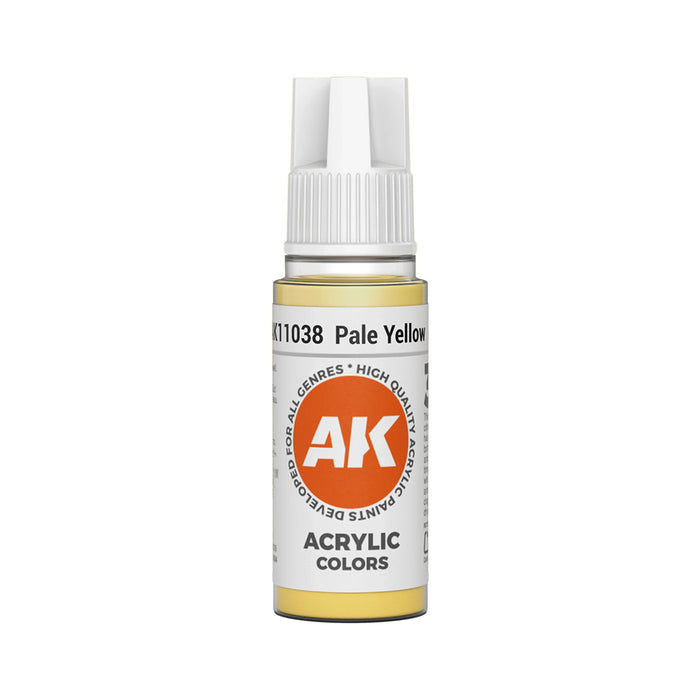 AK Interactive Standard Colors - Pale Yellow (17ml)