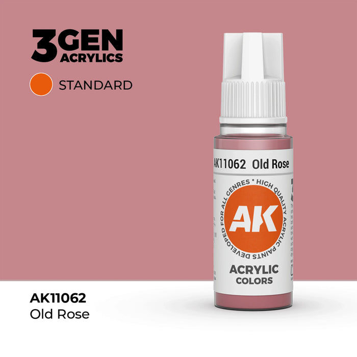 AK Interactive Standard Colors - Old Rose (17ml)