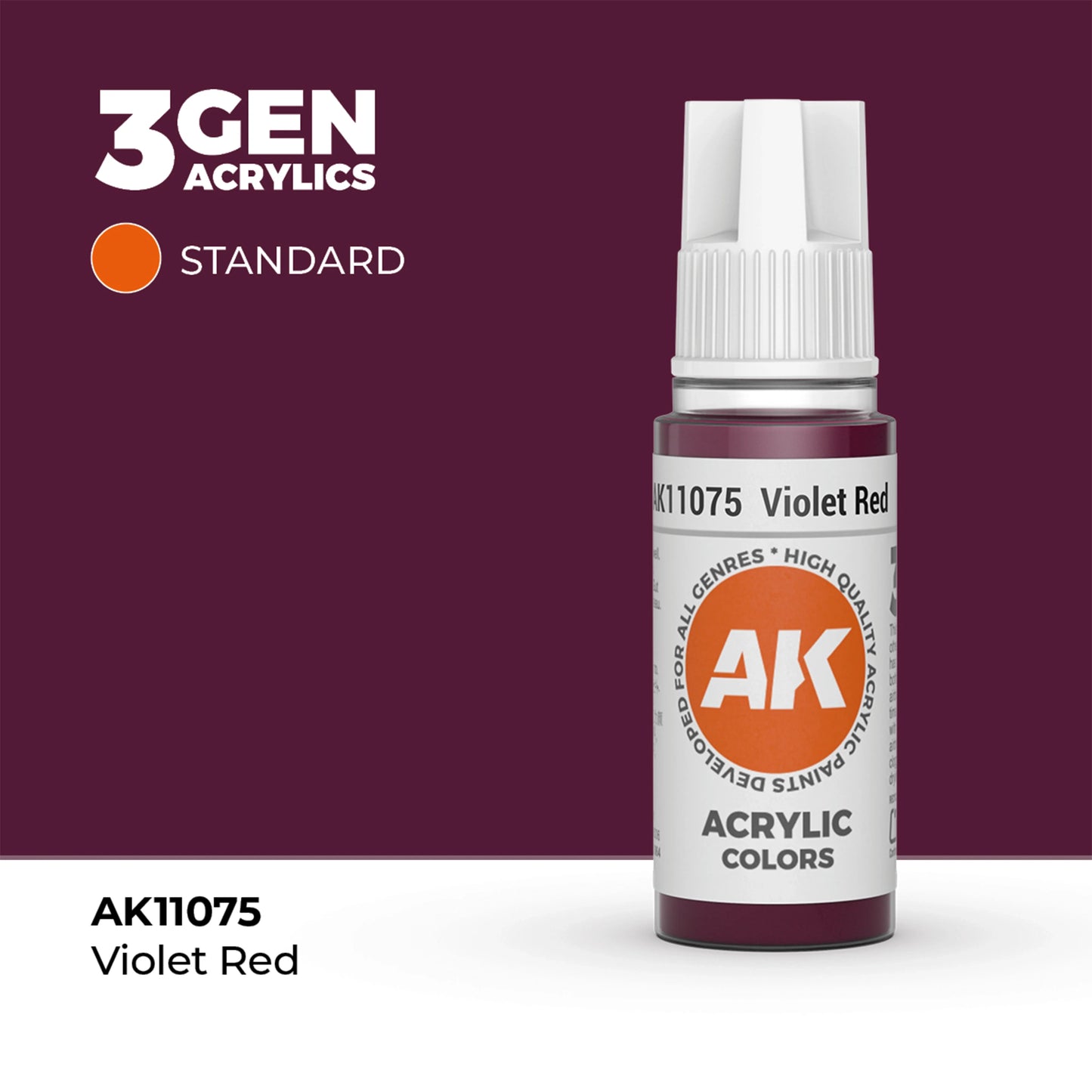 AK Interactive Standard Colors - Violet Red (17ml)