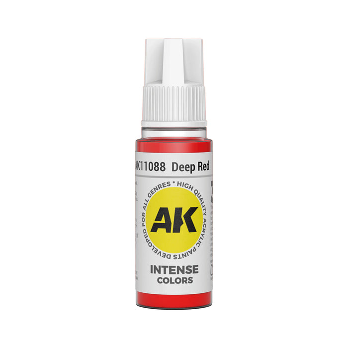 AK Interactive Intense Colors - Deep Red (17ml)
