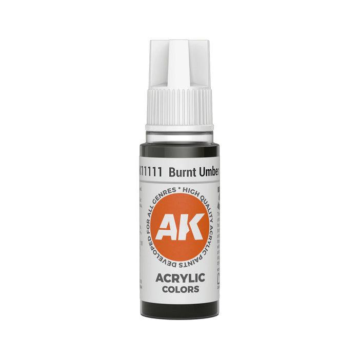 AK Interactive Standard Colors - Burnt Umber (17ml)