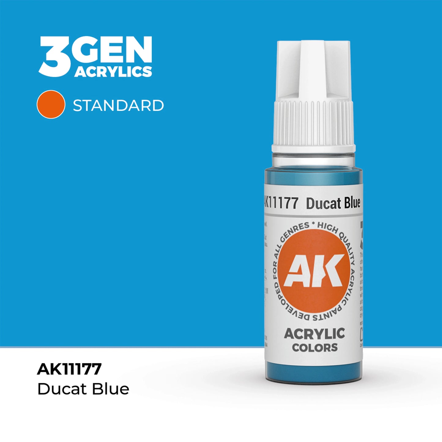 AK Interactive Standard Colors - Ducat Blue (17ml)