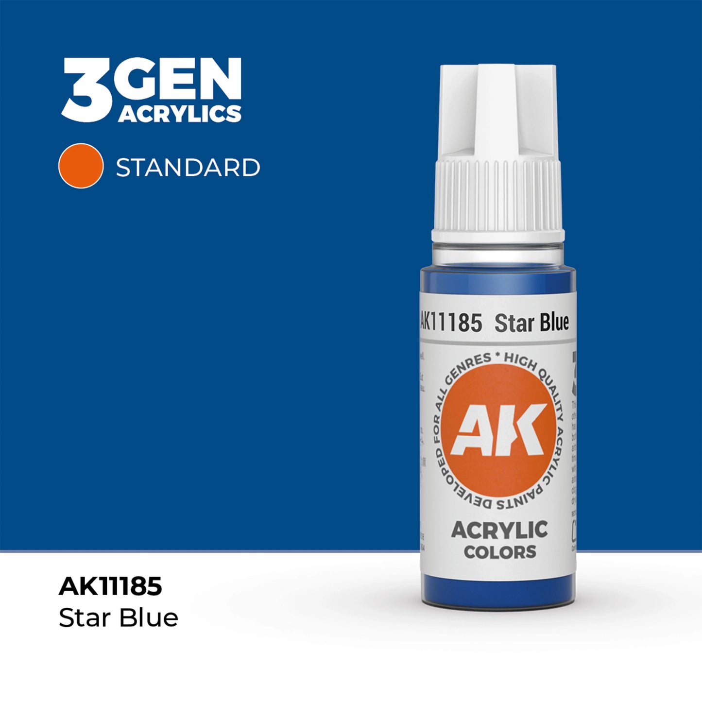 AK Interactive Standard Colors - Star Blue (17ml)
