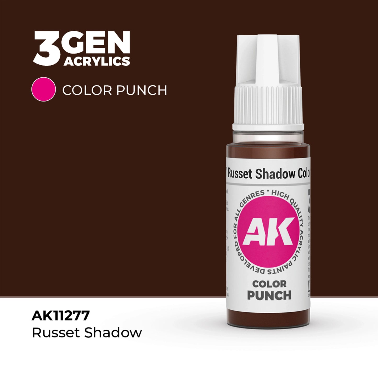AK Interactive Color Punch - Russet Shadow (17ml)