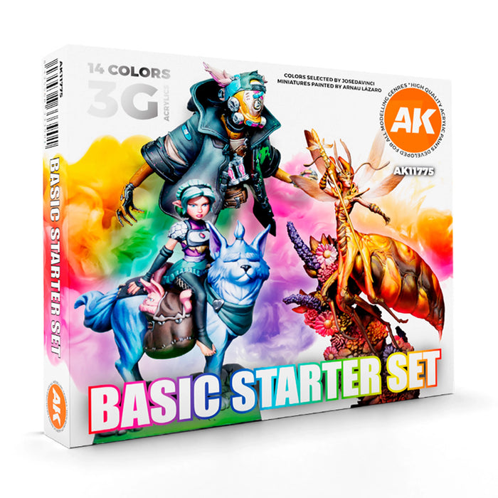 AK Interactive Basic Starter Set (x14)