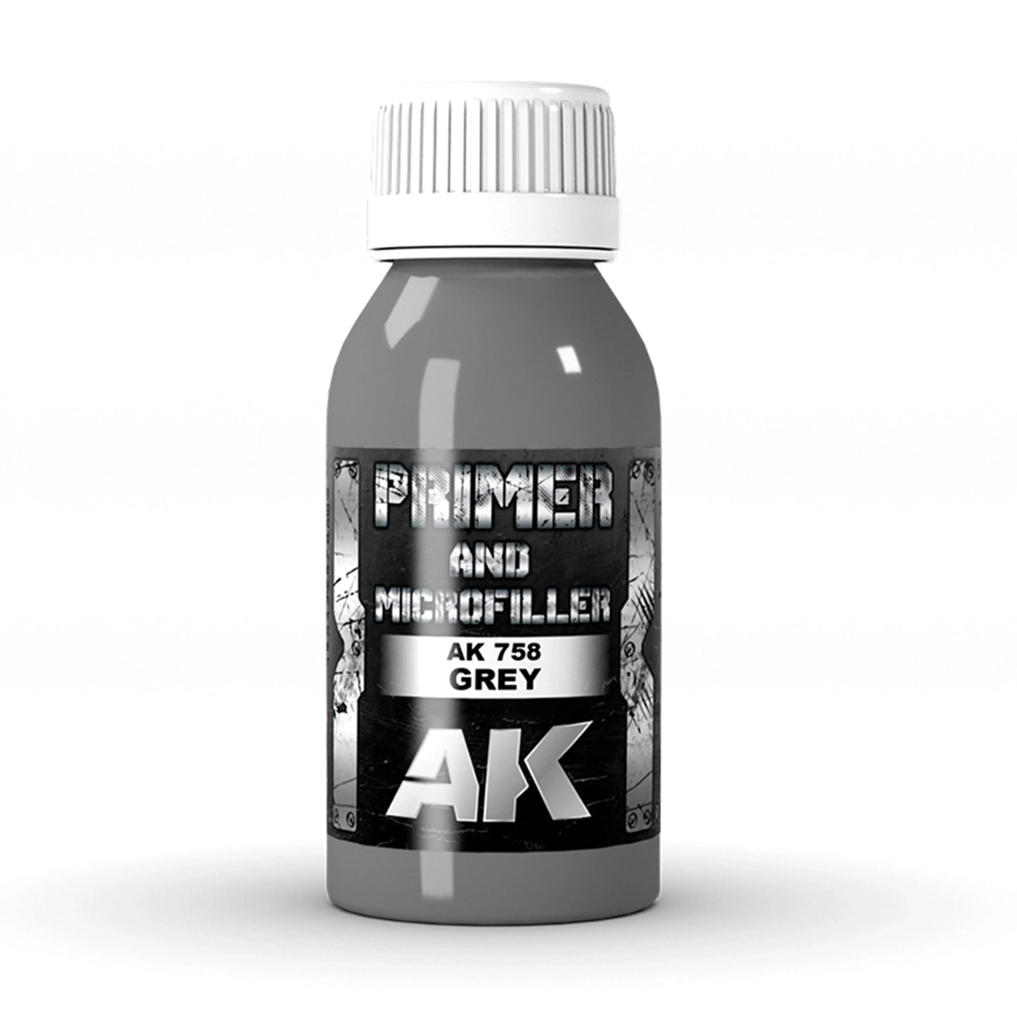 AK Interactive Grey Primer and Microfiller 100ml