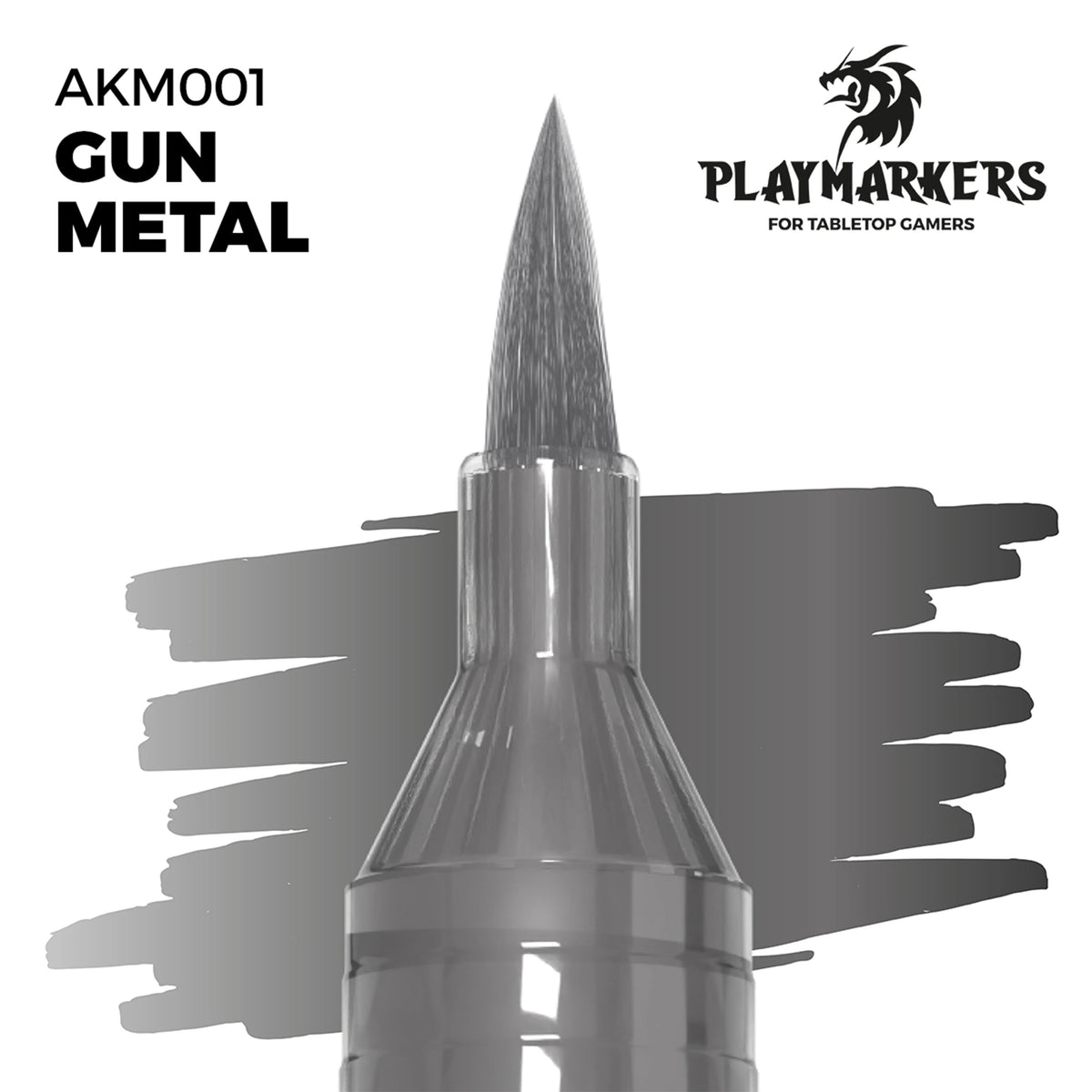 AK Interactive Playmarkers - Gunmetal