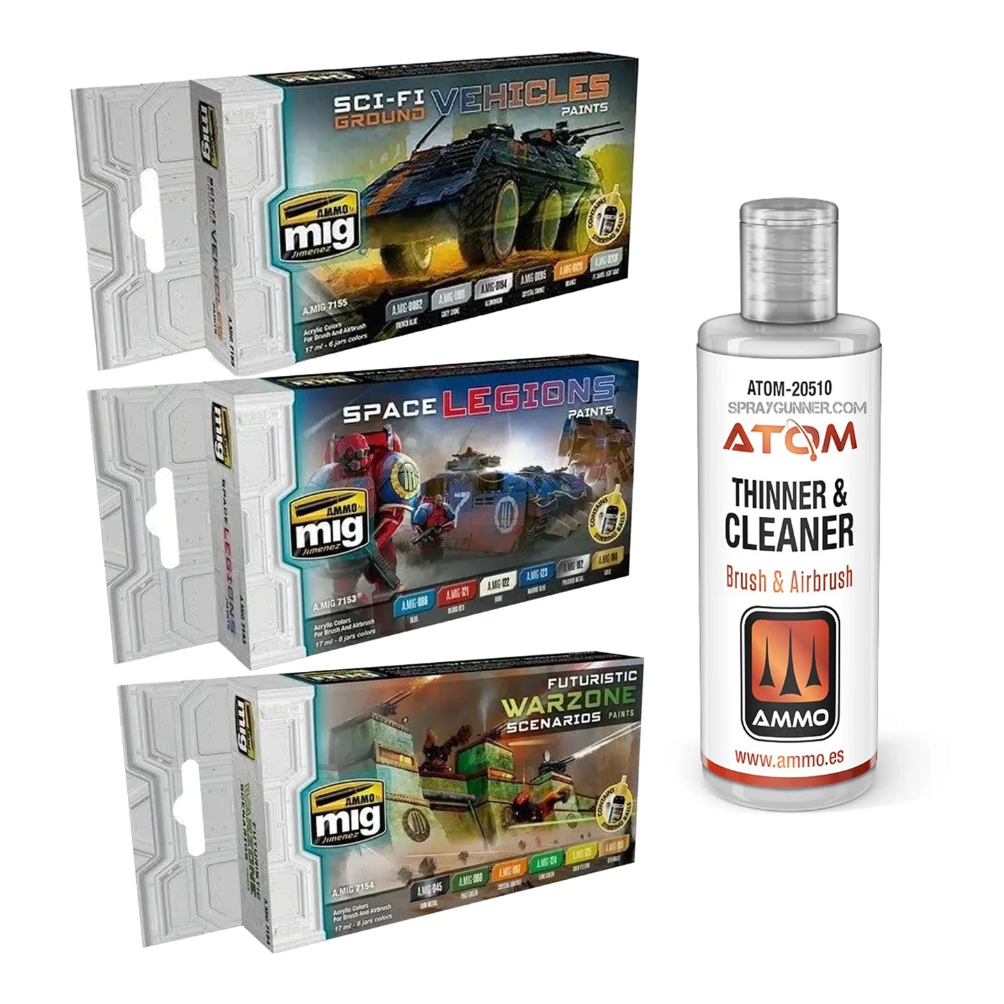 AMMO by MIG Sci-Fi Wargaming Paint Set