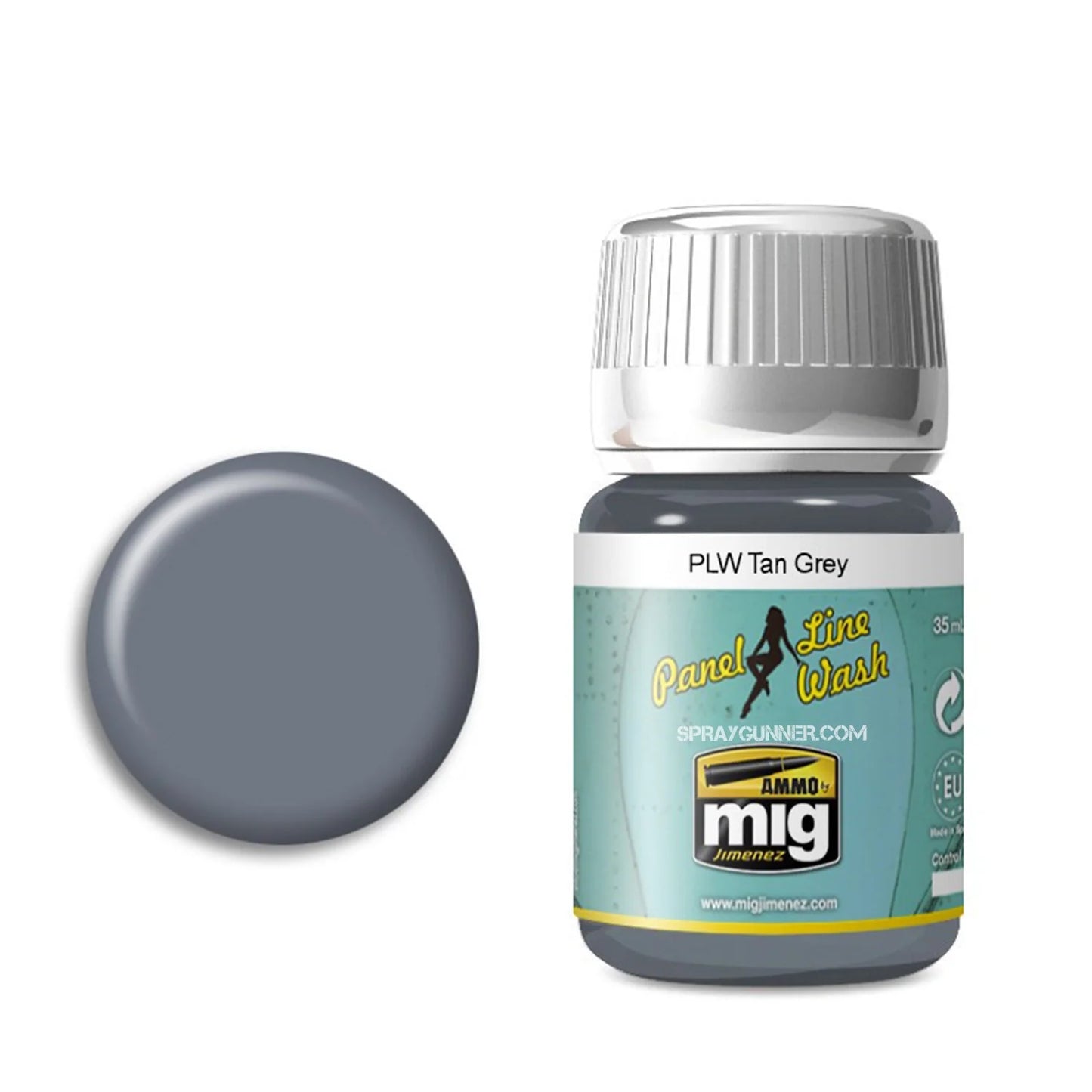 AMMO by MIG Panel Line Wash Tan Grey AMIG-1610