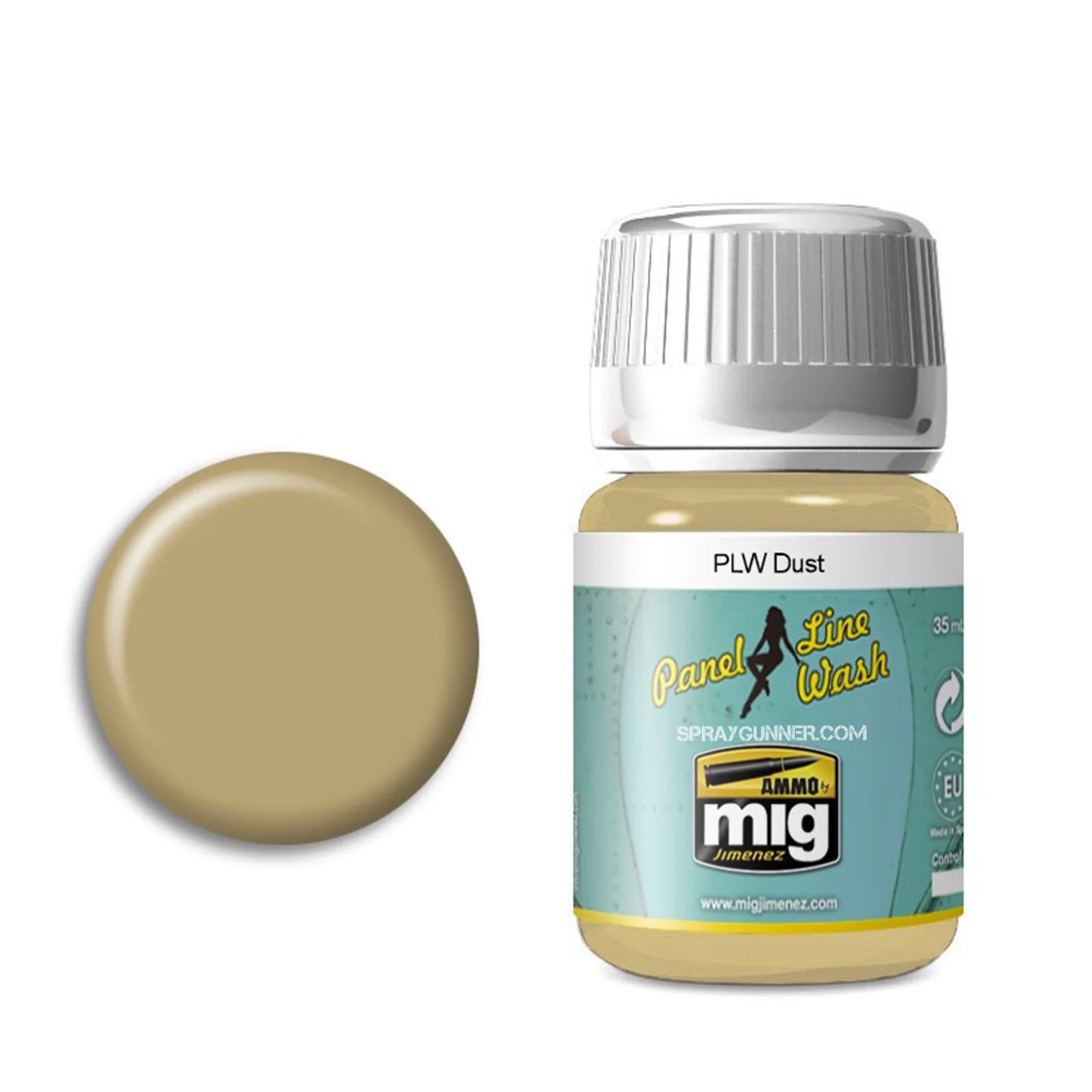 AMMO by MIG Panel Line Wash Dust