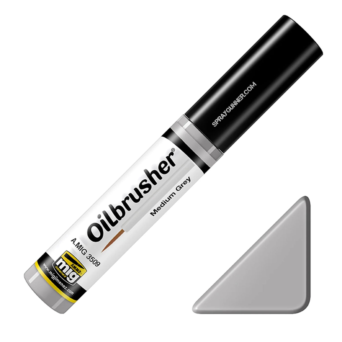 AMMO by MIG Oilbrusher Medium Grey