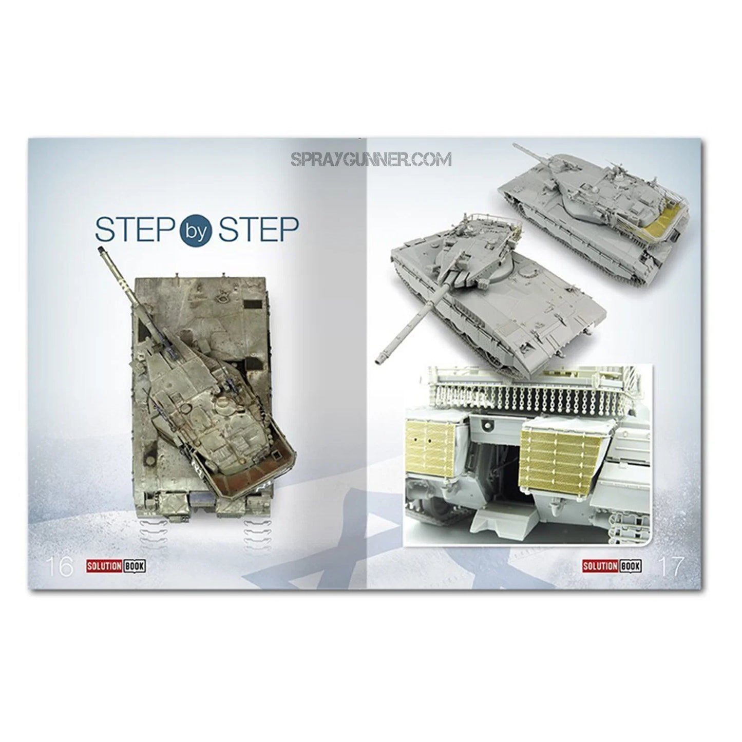 AMMO by MIG SOLUTION BOOK 03 - How to Paint IDF Vehicles (English, Castellano, Français, Deutsch)
