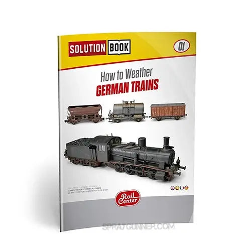 AMMO RAIL CENTER SOLUTION BOX 01 – GERMAN TRAINS. All Weathering Products