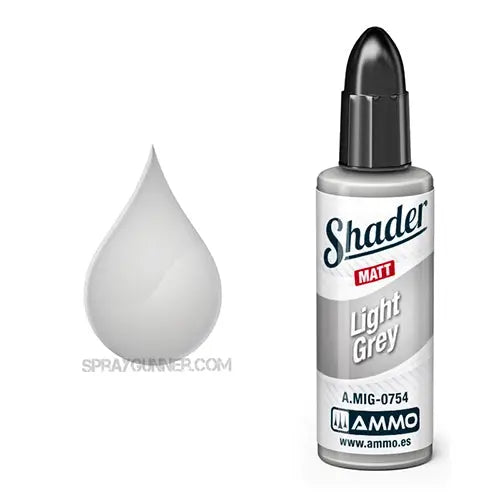 AMMO by MIG Matt Shaders: Light Grey