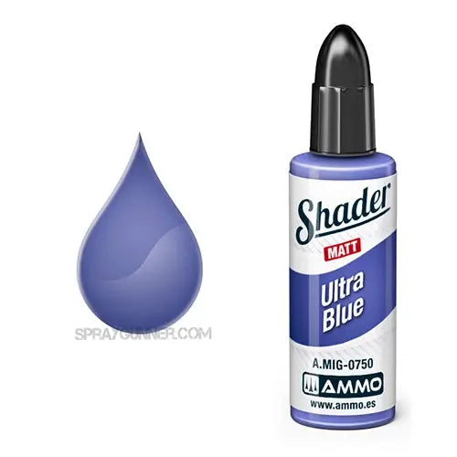AMMO by MIG Matt Shaders: Ultra Blue
