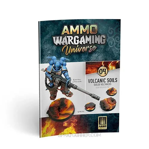 AMMO by MIG Publications AMMO WARGAMING UNIVERSE Book 04 - Volcanic Soils (English, Castellano, Polski)