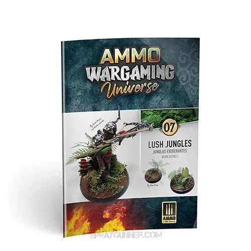 AMMO by MIG Publications AMMO WARGAMING UNIVERSE Book 07 - Lush Jungles (English, Castellano, Polski)
