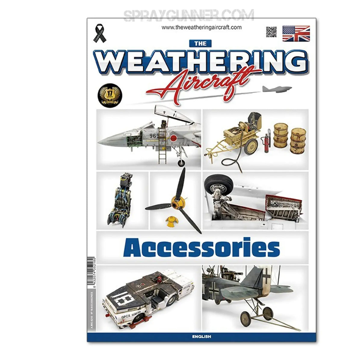 AMMO by MIG Publications THE WEATHERING AIRCRAFT 18 - Accessories (English)
