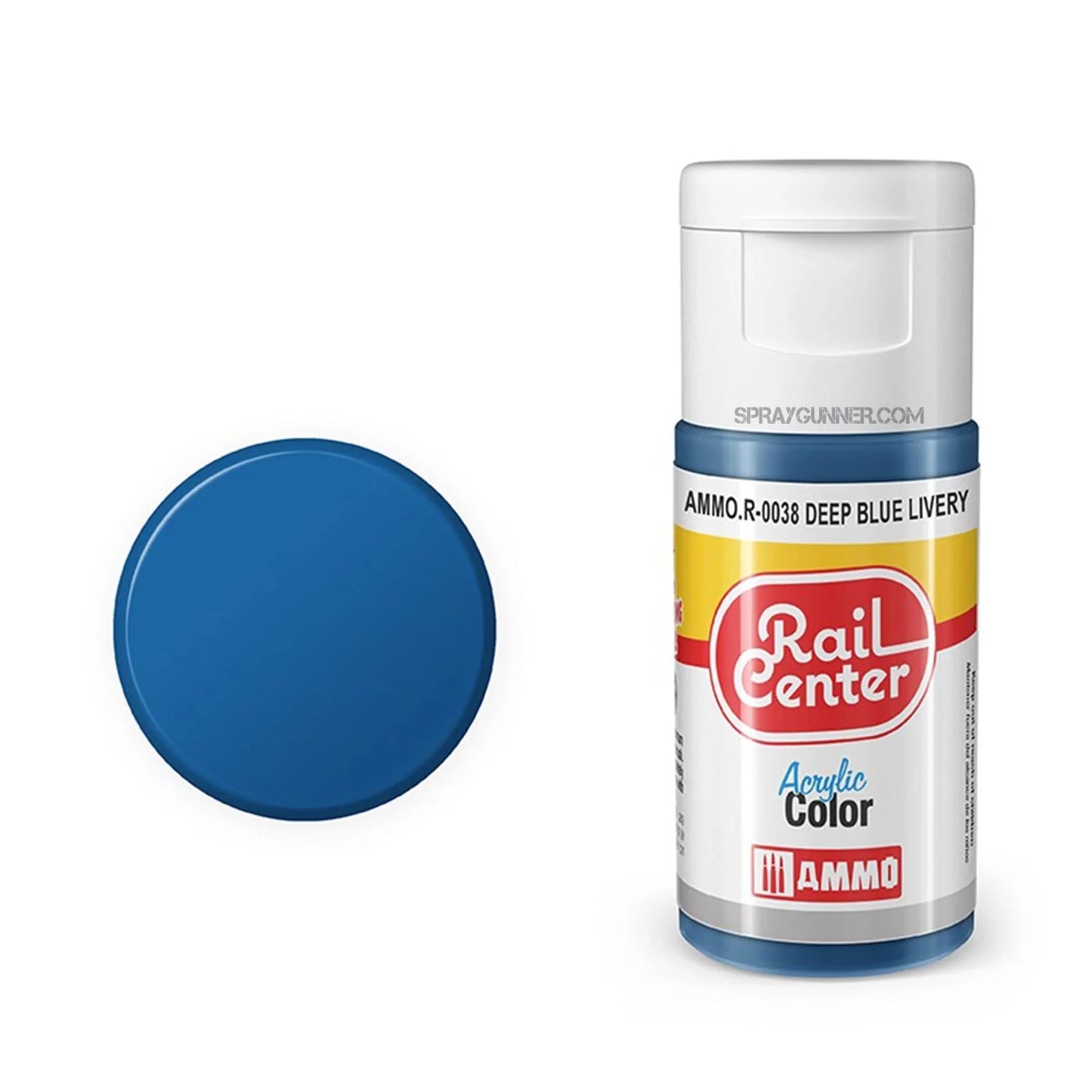AMMO by MIG Rail Center Acrylic Color - Deep Blue Livery (15ml)