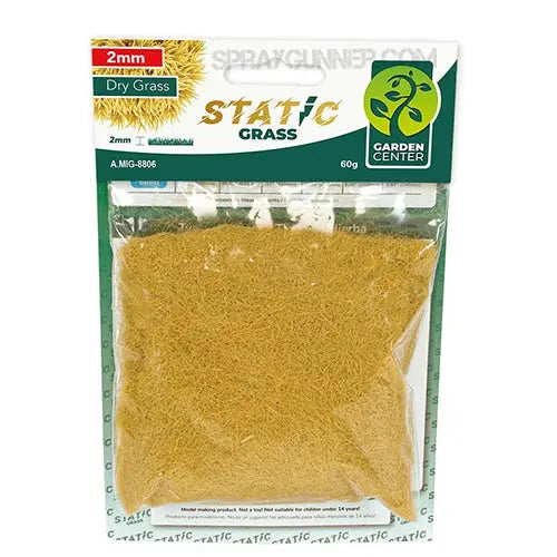 AMMO by MIG Static Grass - Dry Grass - 2mm