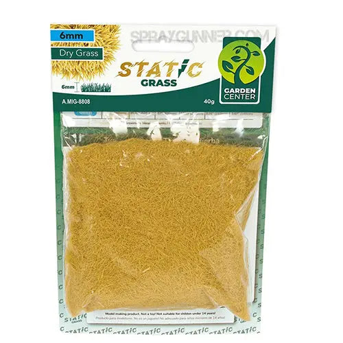 AMMO by MIG Static Grass - Dry Grass - 6mm