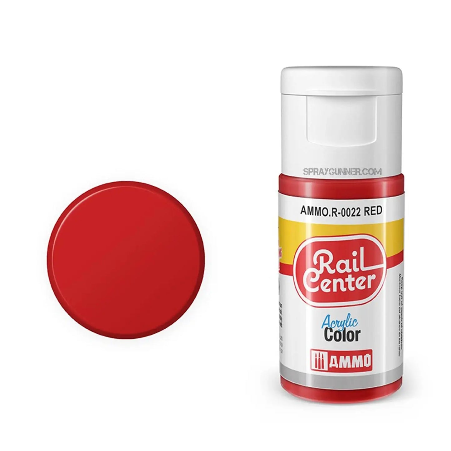 AMMO by MIG Rail Center Acrylic Color - Red (15ml)