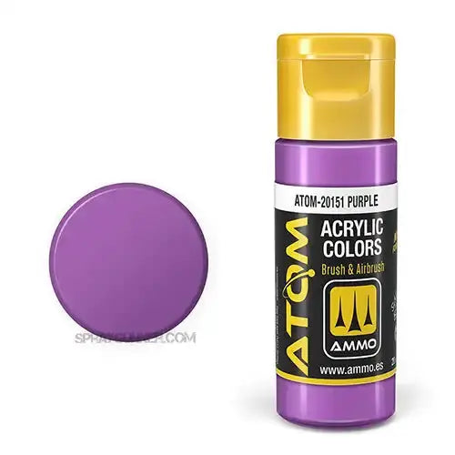 ATOM Acrylic Colors: Purple