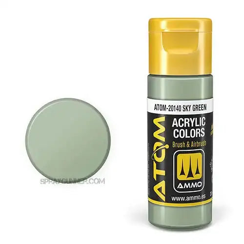 ATOM Acrylic Colors: Sky Green