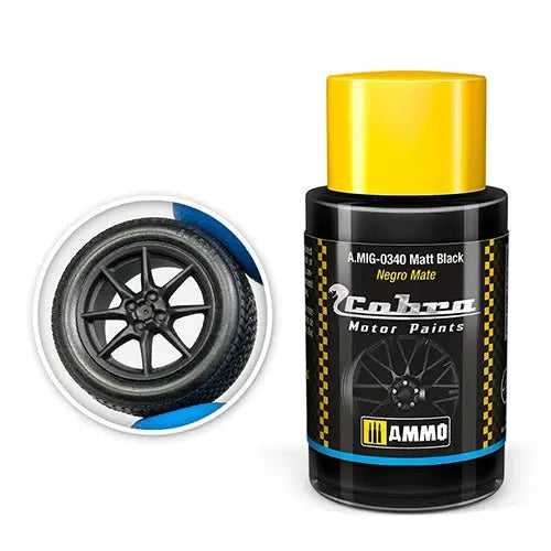 Cobra Motor Paints by AMMO: Matt Black