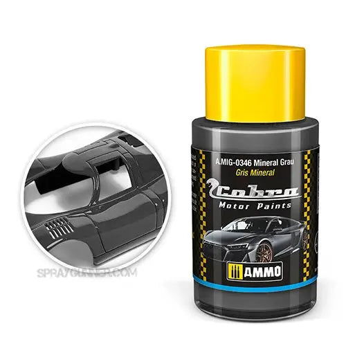 Cobra Motor Paints by AMMO: Mineral Grau