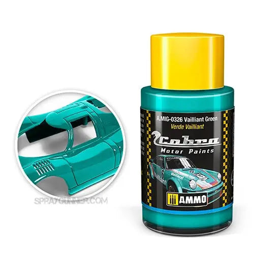 Cobra Motor Paints by AMMO: Vailliant Green